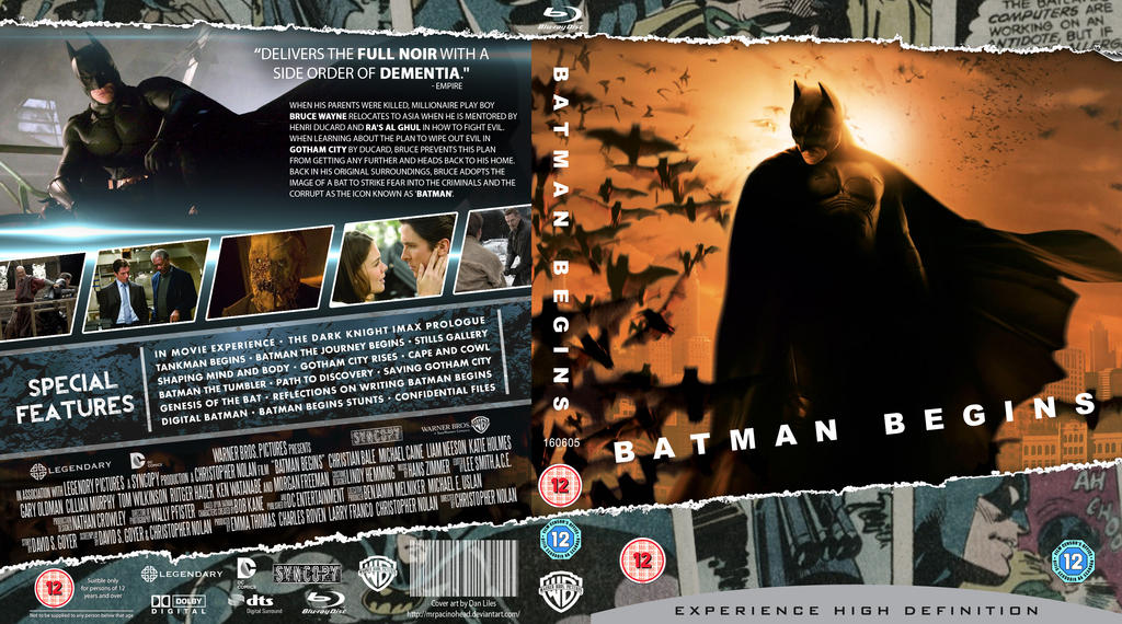 Batman Begins Blu-ray by MrPacinoHead on DeviantArt