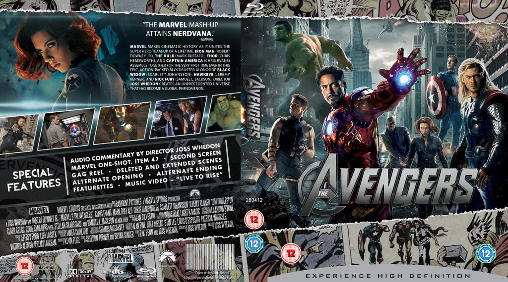 Médico Guinness cortina Avengers Blu-ray cover by MrPacinoHead on DeviantArt