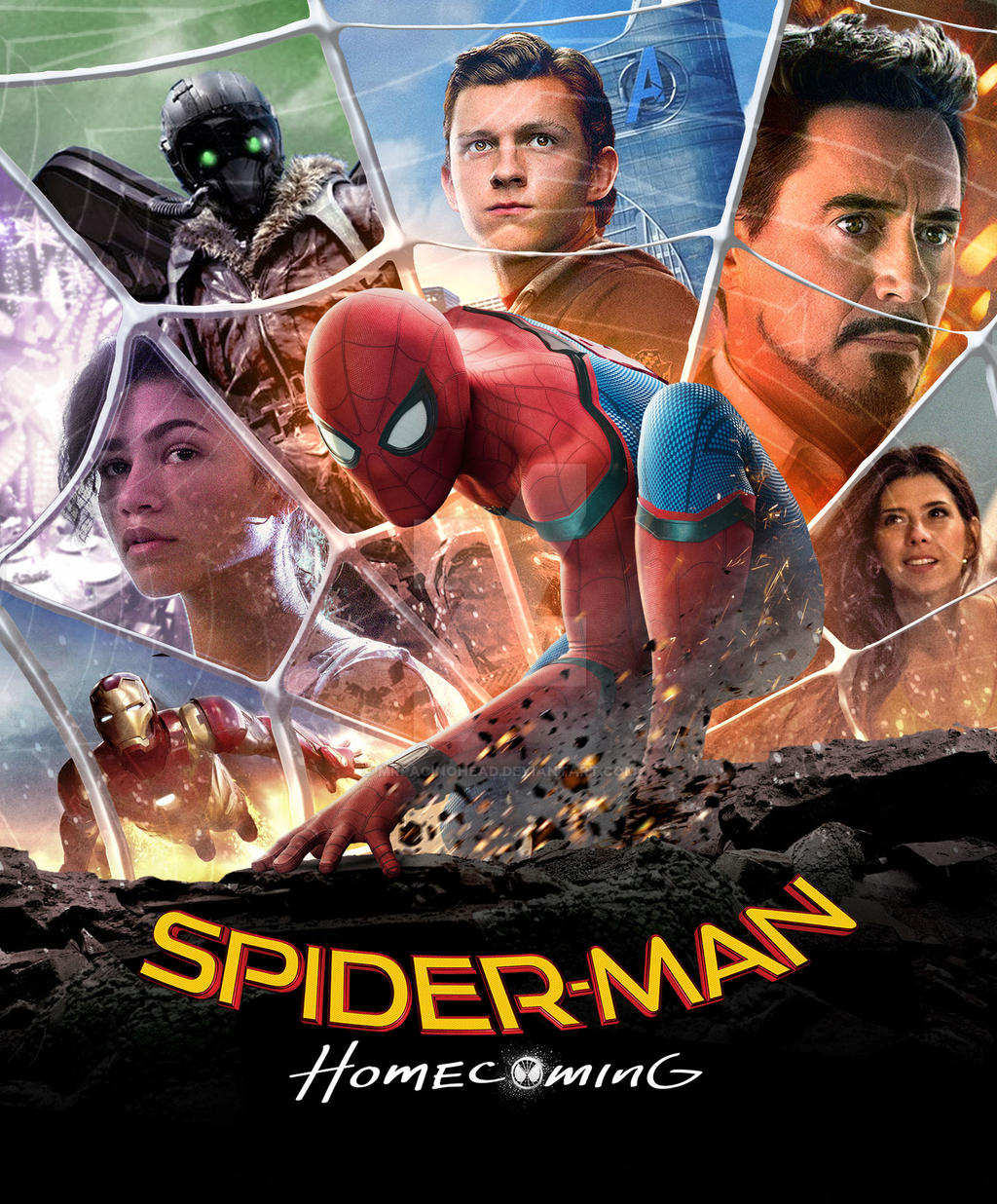 Spider man Homecoming Poster By MrPacinoHead On DeviantArt spider-man-homecoming-poster-by-mrpacinohead-on-deviantart