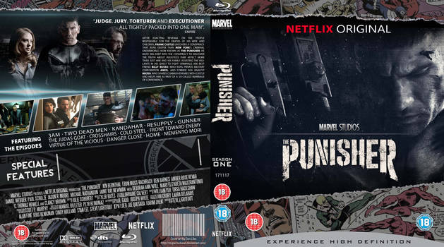 THE PUNISHER BluRay cover