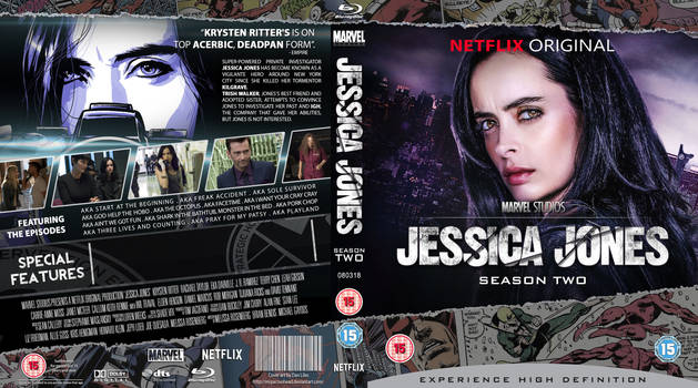 Jessica Jones season two Blu-Ray