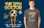 DOCTOR WHO - THE 13TH DOCTOR T-SHIRT by MrPacinoHead