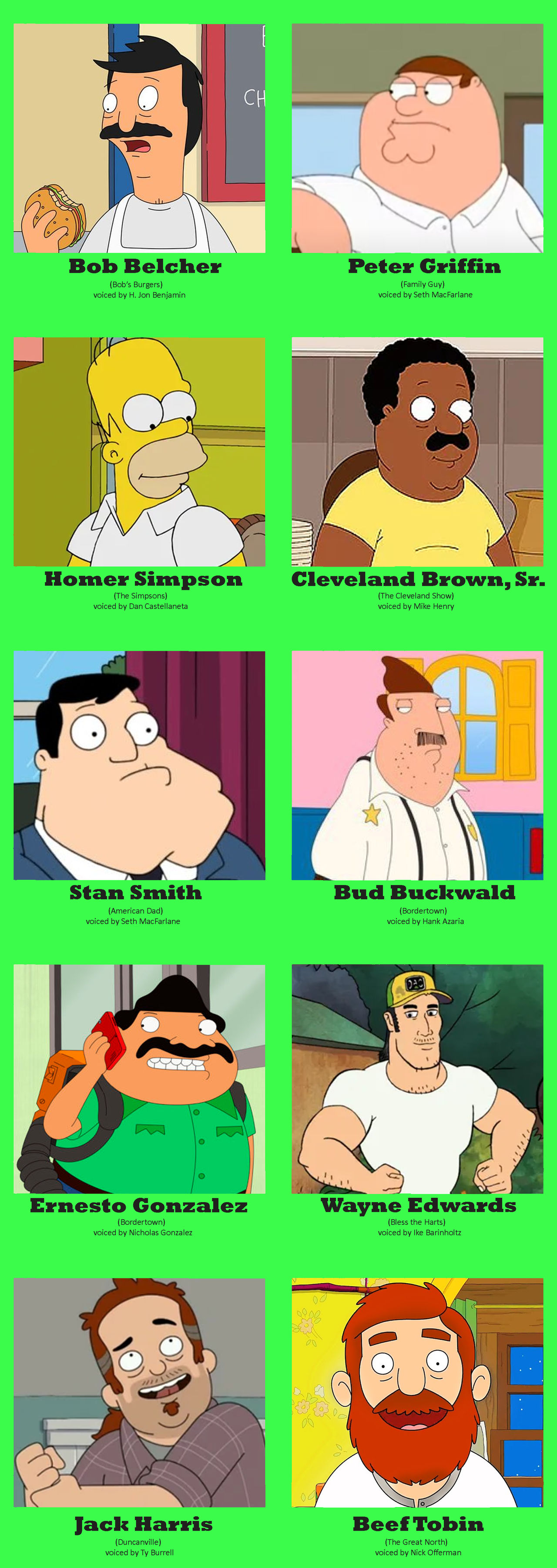 King of the Hill Characters Good to Evil by RikyTheLion on DeviantArt