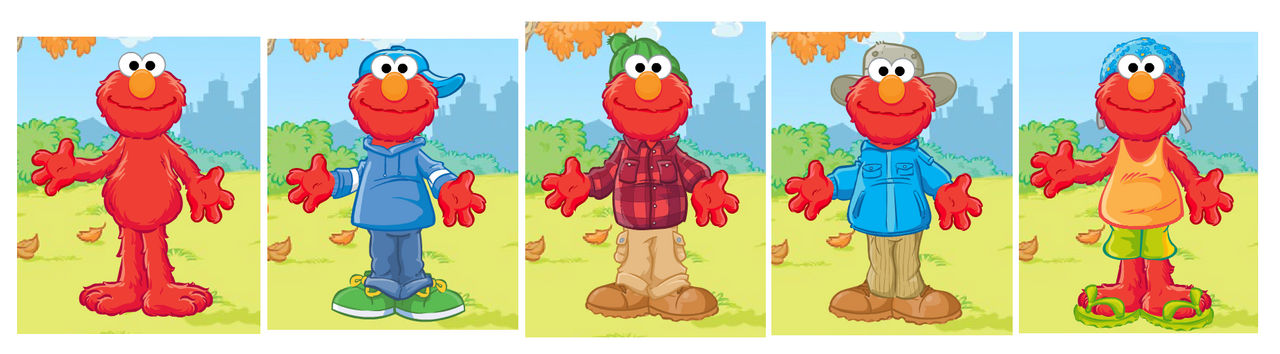 dress elmo for fall Sesame Street Elmo and Friends Denim Toddler Dress & T-Shirt Set BoxLunch Exclusive