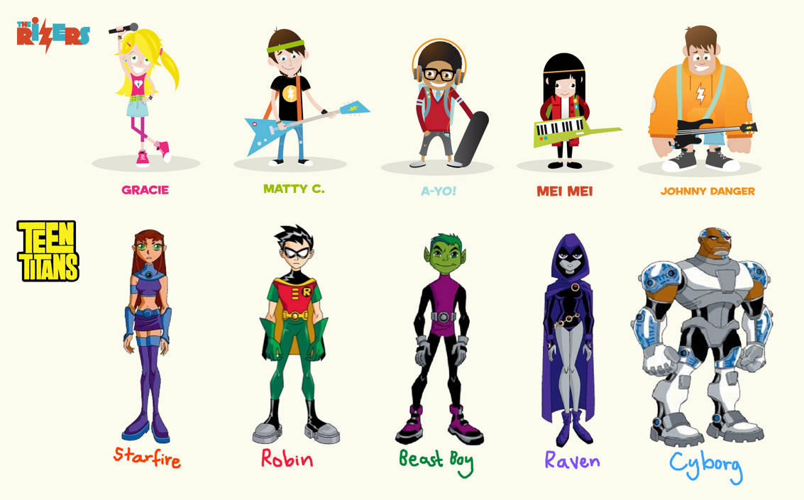 Rizers Teen Titans by Dtuazon10 on DeviantArt