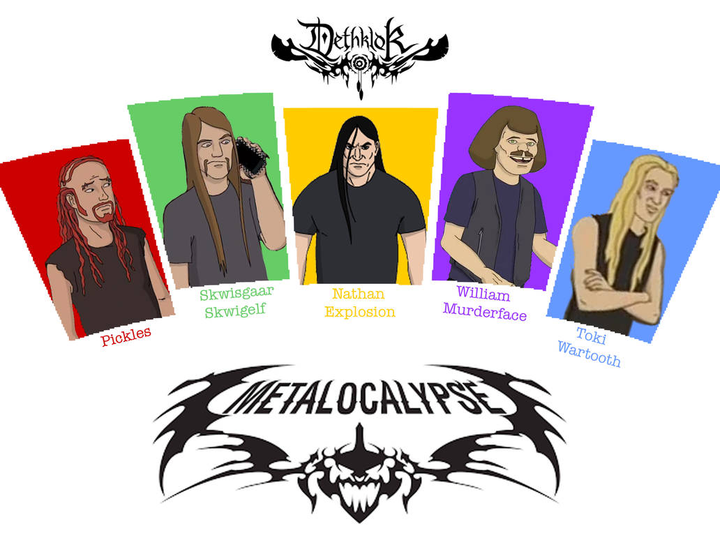 Dethklok/Metalocalypse by Dtuazon10 on DeviantArt