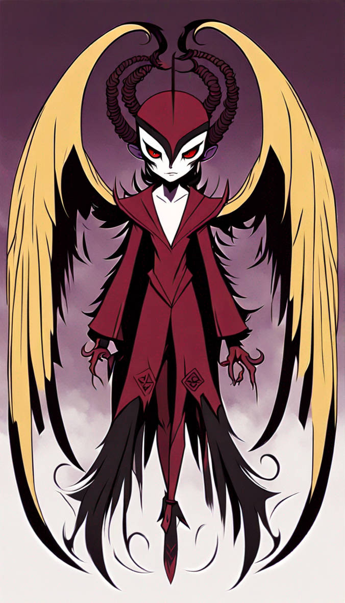 Hazbin Hotel Fallen Angel Azazel Embody Darknes by cesbo32596 on DeviantArt