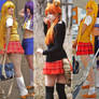 Kawaielli=ikki Tousen+redfox-cosplay=4up