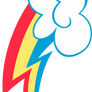 MLP FiM - Rainbow Dash Cutie Mark - Vector
