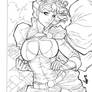 Powergirl Steampunk 2 INKED