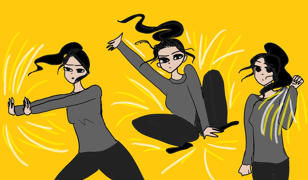 Fighting Style by MarinaxMachina on DeviantArt