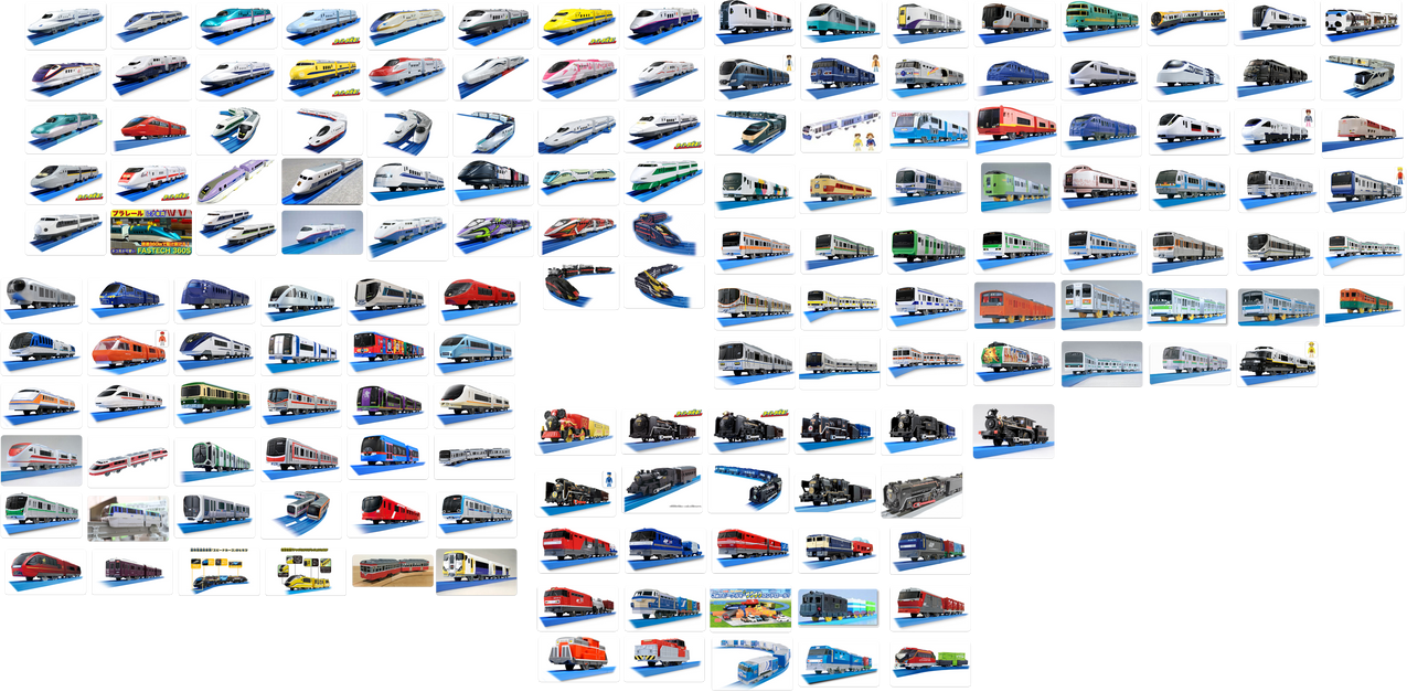 Plarail Series by tsuboiyuma on DeviantArt