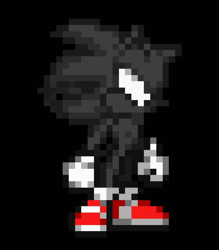 Dark Sonic by MutationFoxy on DeviantArt