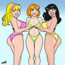 Betty, Veronica, and Josie
