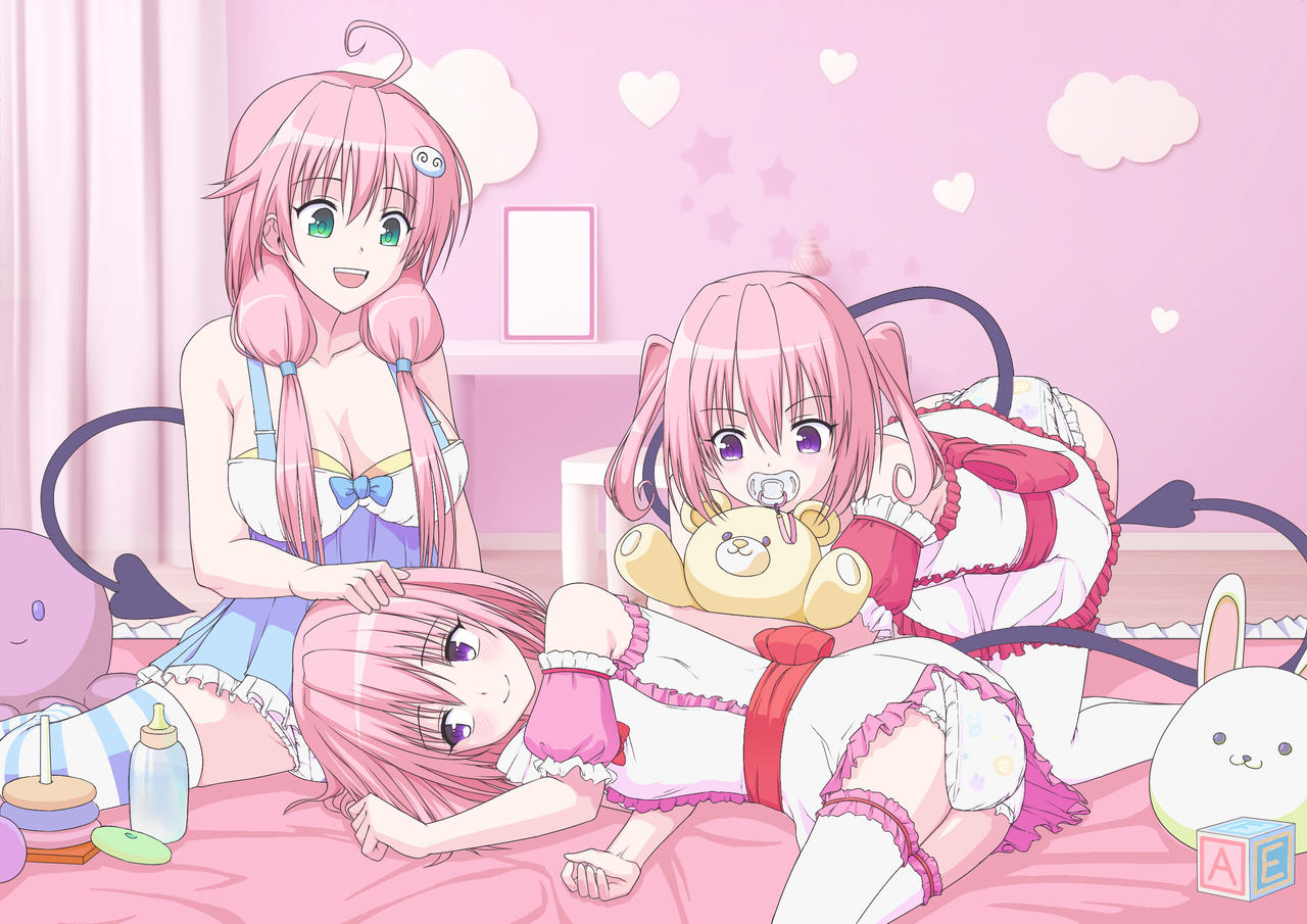 Lala Momo Nana To Love Ru By Momolakon On Deviantart Lala Momo Nana To Love Ru By Momolakon On Deviantart