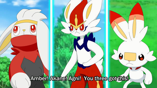 Scorbunny Line Fake Anime Screenshot