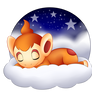 sleepy starters: chimchar
