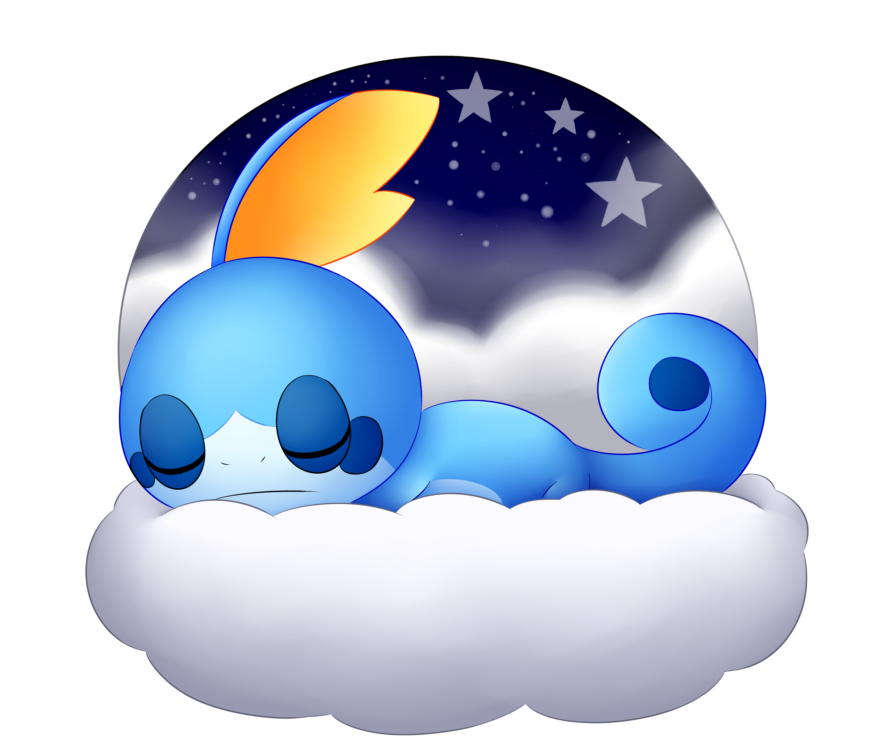 sleepy starters: sobble