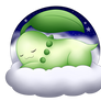 sleepy starters: chikorita