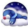 sleepy starters: popplio