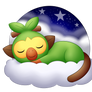 sleepy starters: grookey
