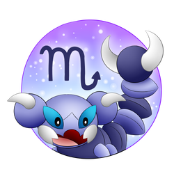 pokemon x zodiac signs: scorpio