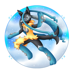 mega lucario z