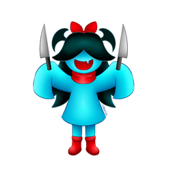 aqua double knife