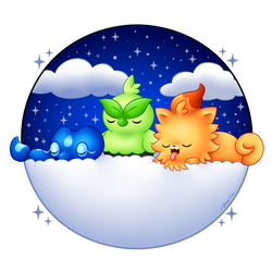 sleepy starters: gen 10
