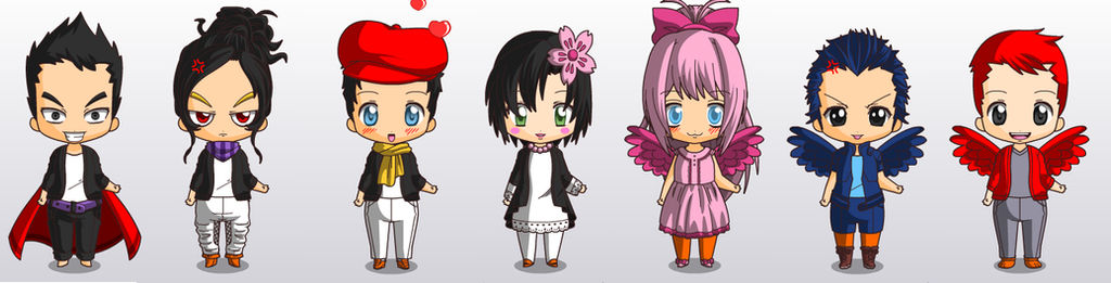 Pebble and The Penguin Chibis. by RogersGirlRabbit on DeviantArt