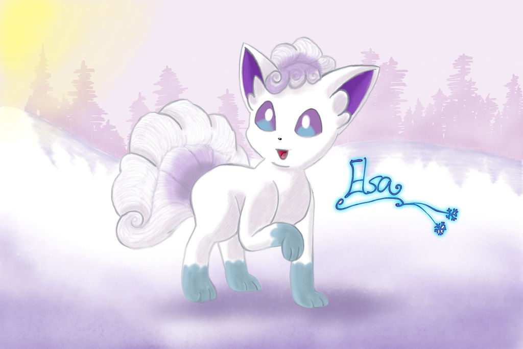 Elsa The Shiny Alolan Vulpix By Rogersgirlrabbit On Deviantart Elsa The Shiny Alolan Vulpix By Rogersgirlrabbit On Deviantart