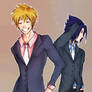 SUIT UP! Naruto and Sasuke