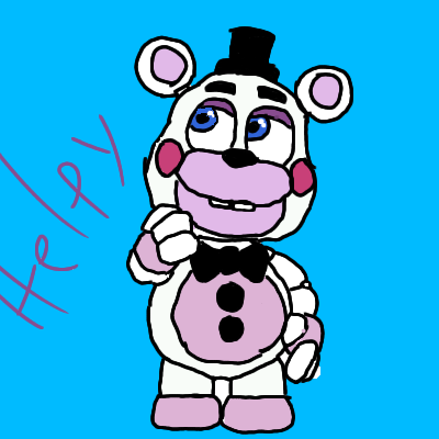 Fnaf 6 Helpy Fan Art by CureLightningMcQueen on DeviantArt