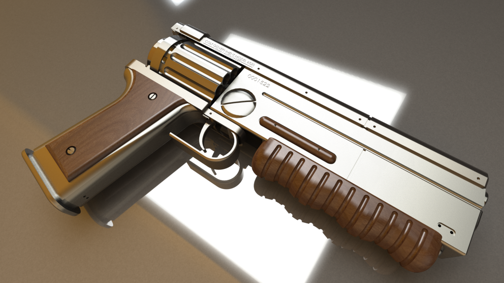 Colt 6250 Fallout 1/2 Colt 6520 10mm Autoloader by niubio on DeviantArt