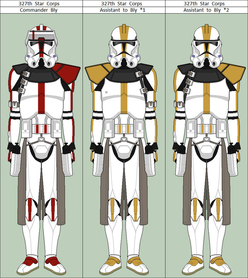 Pre-production 327th Star Corps by vidopro97 on DeviantArt