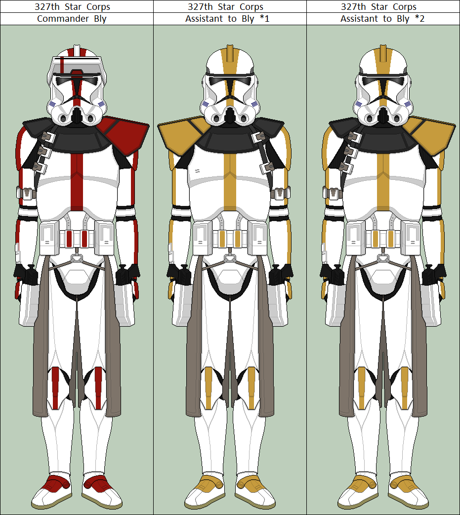 Pre-production 327th Star Corps by vidopro97 on DeviantArt
