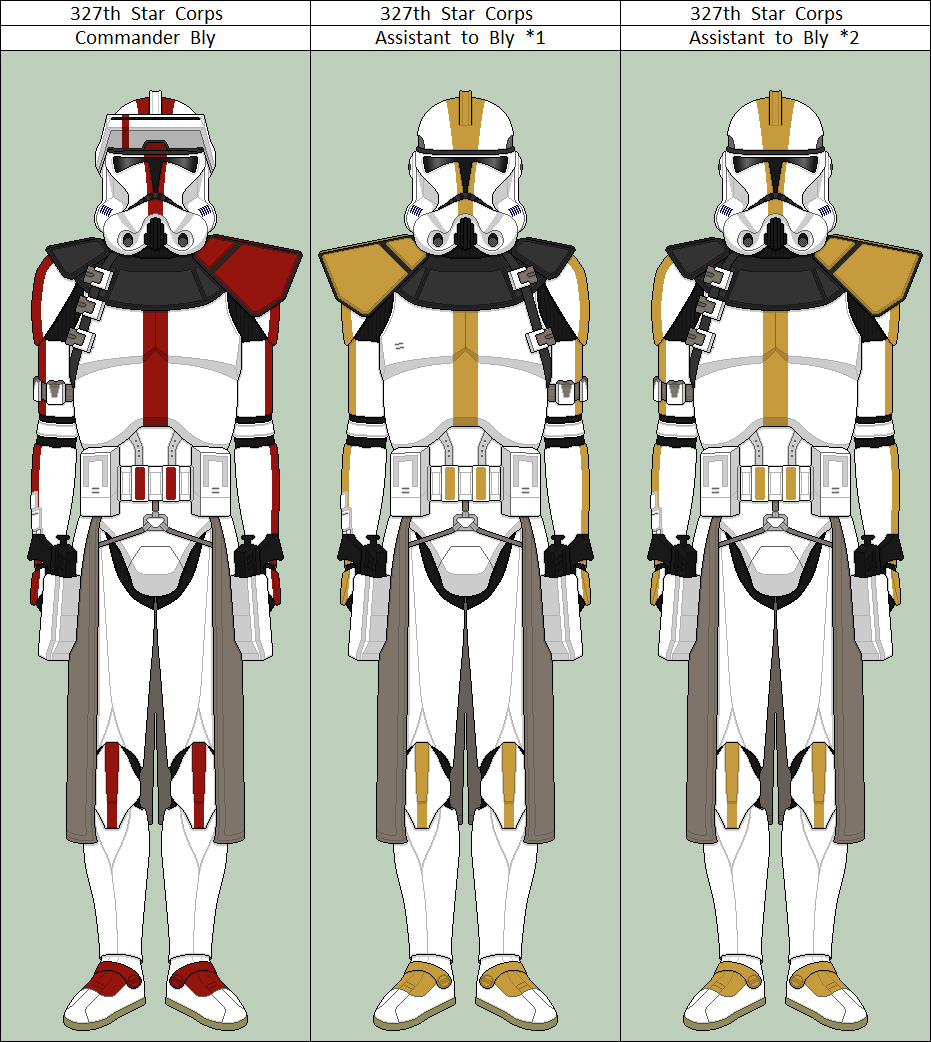 Pre-production 327th Star Corps