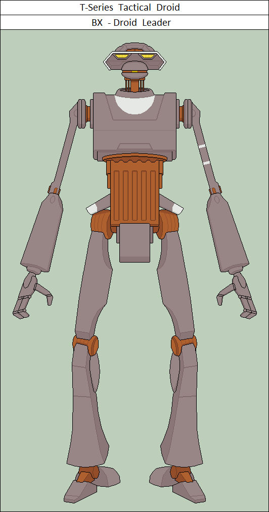 T-Series Tactical Droid BX - Droid Leader by vidopro97 on DeviantArt