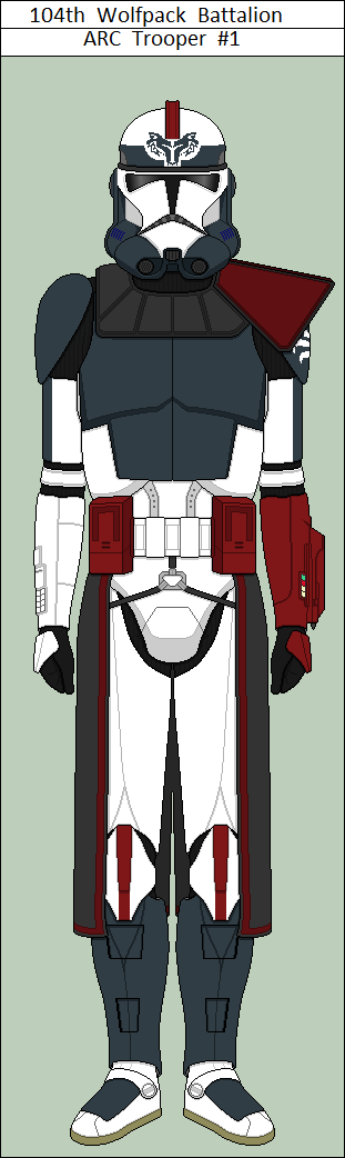 104th Wolfpack ARC Trooper #1 by vidopro97 on DeviantArt