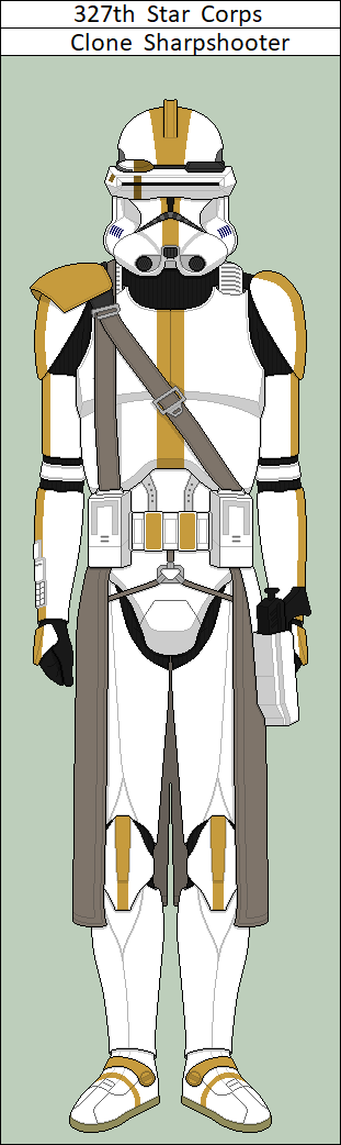 327th Star Corps Clone Sharpshooter by vidopro97 on DeviantArt