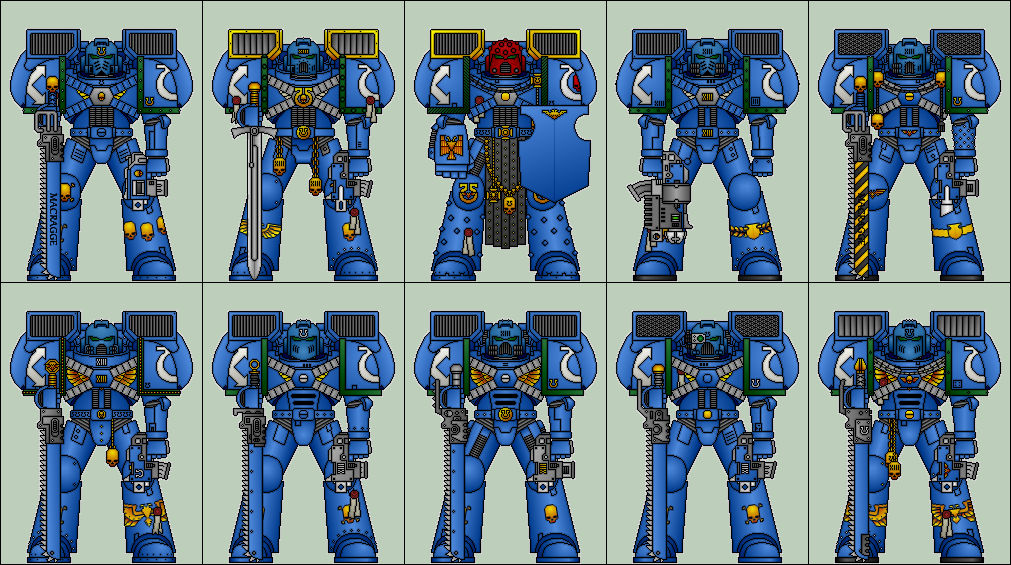 Ultramarines 4th Company Assault Squad By Vidopro97 On DeviantArt ultramarines-4th-company-assault-squad-by-vidopro97-on-deviantart