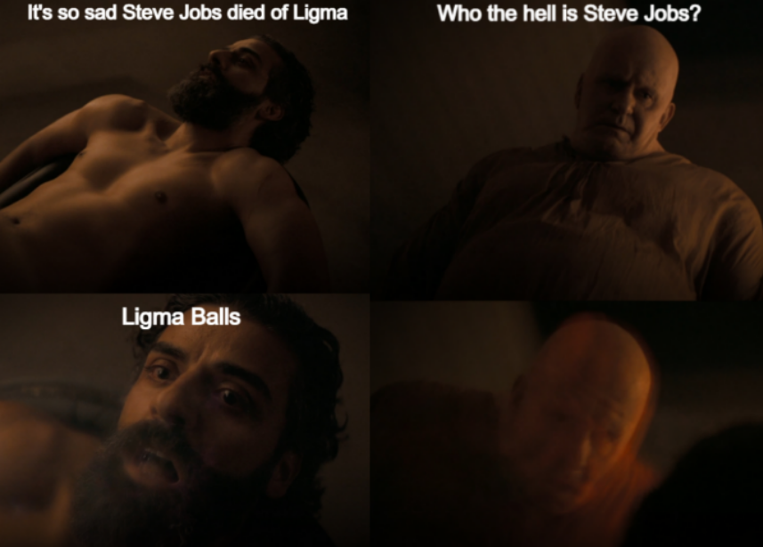 I know the ligma meme is dead but I couldn't help myself : r