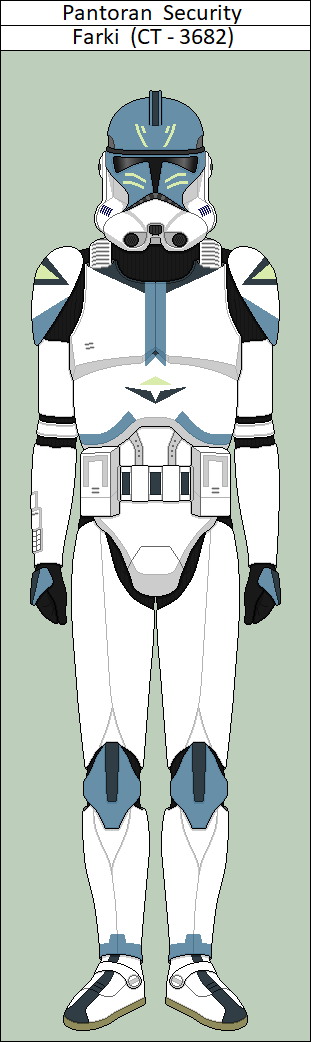Pantoran Security Clone Trooper Farki (CT-3682) by vidopro97 Pantoran Security Clone Trooper Farki (CT-3682) by vidopro97