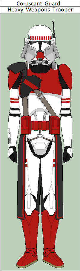 Coruscant Guard Heavy Weapons Trooper