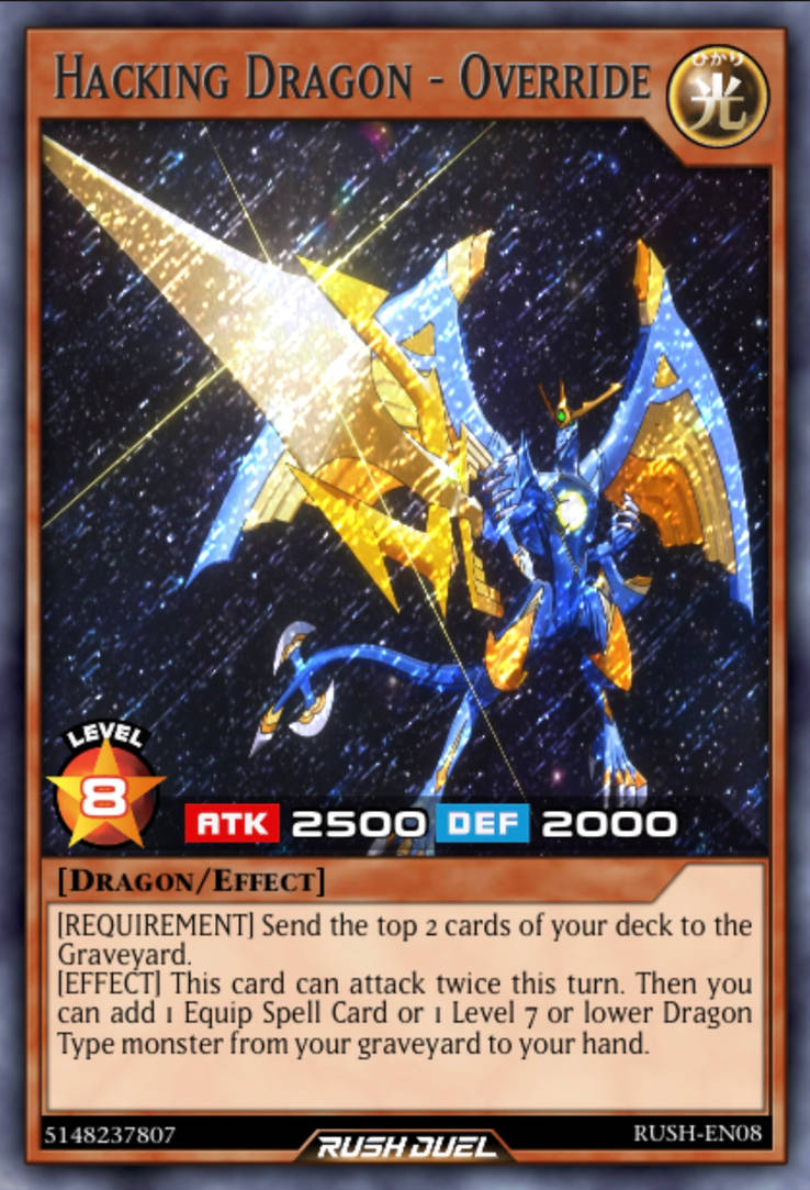 Hacking Dragon - Override by KINGOFSPADES1997 on DeviantArt