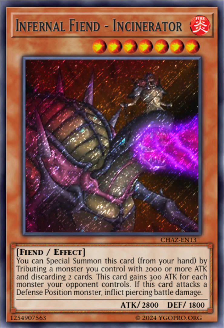 Infernal Fiend - Incinerator by KINGOFSPADES1997 on DeviantArt
