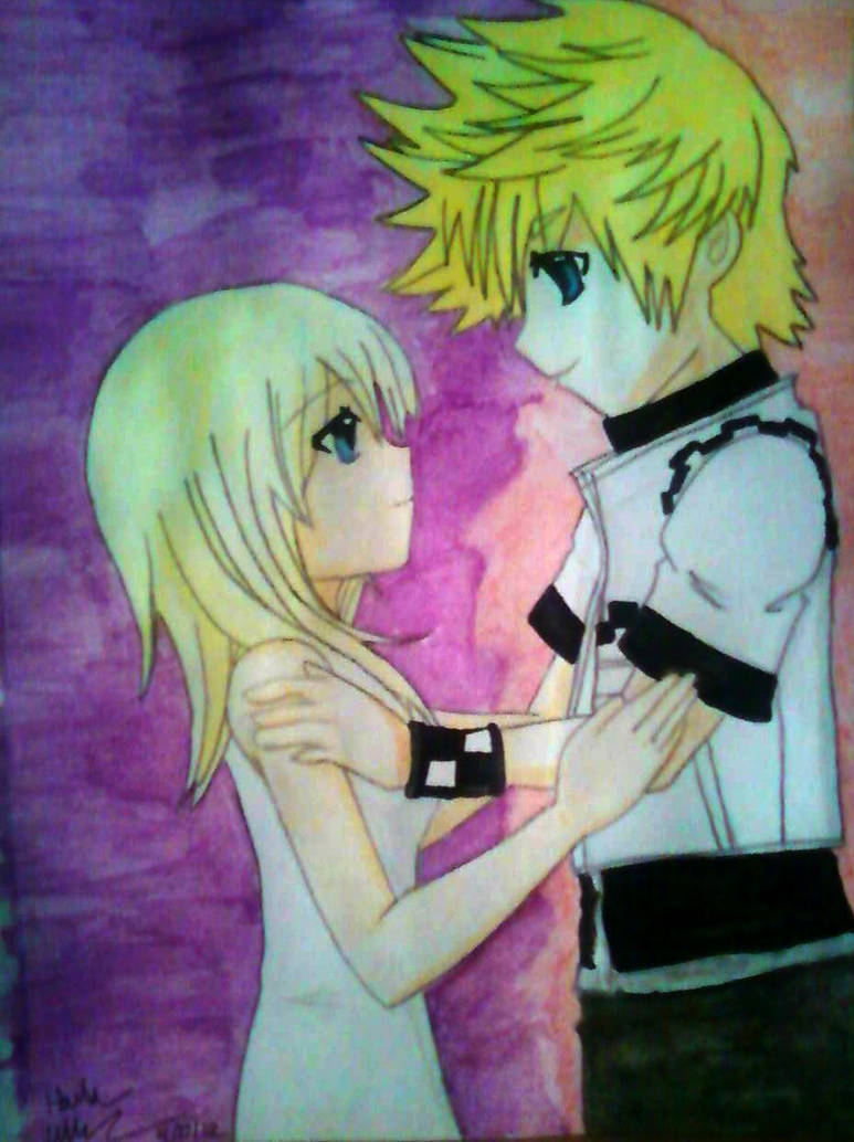 Namine Roxas Roxas and Namine Together by HANNAHpeacelove on DeviantArt