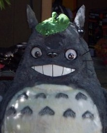 totoro close up