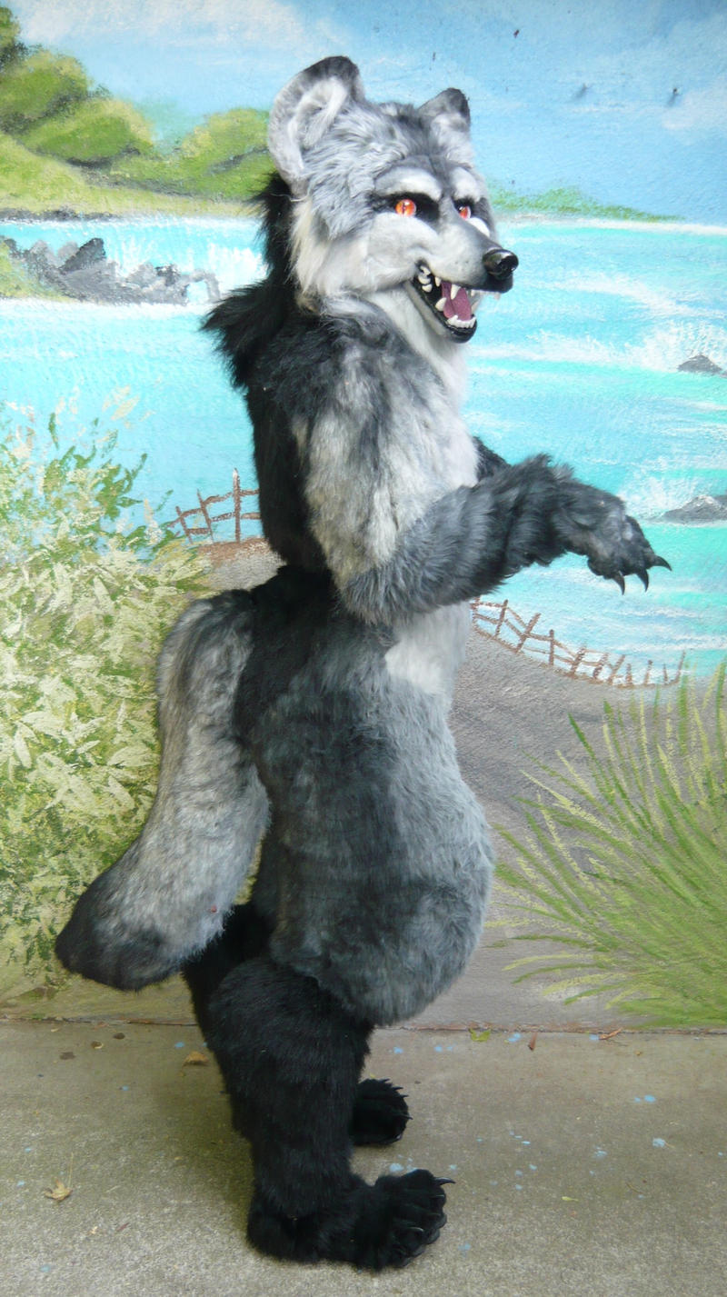werewolf side view by LilleahWest on DeviantArt