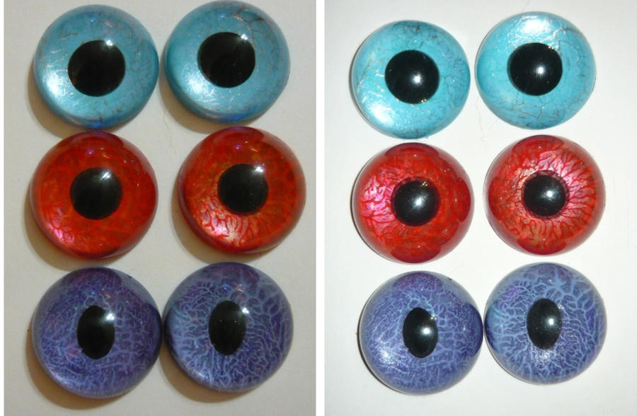 hand painted eyes